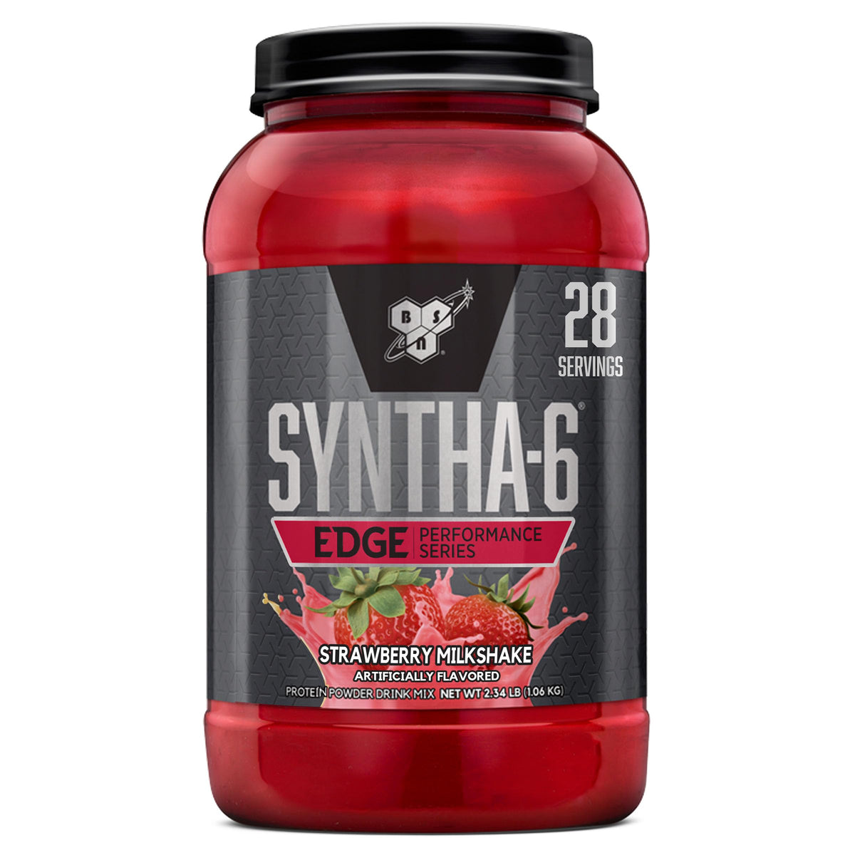 BSN SYNTHA-6 EDGE, poudre proteine fraise, soutien recuperation et gout delicieux