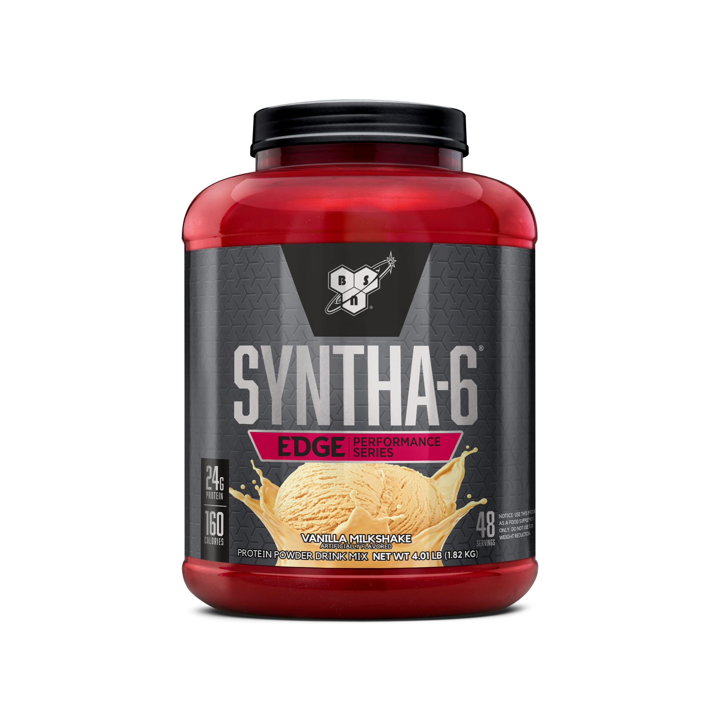 BSN SYNTHA-6 Edge poudre protéine vanille, texture riche et goût agréable