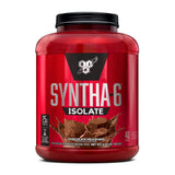 BSN SYNTHA-6 ISOLATE flacon chocolat crèmeux, idéal après l'entraînement pour un confort protéique.