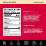 BSN SYNTHA-6 ISOLATE gourde vanille, mélange fluide après l’entraînement.