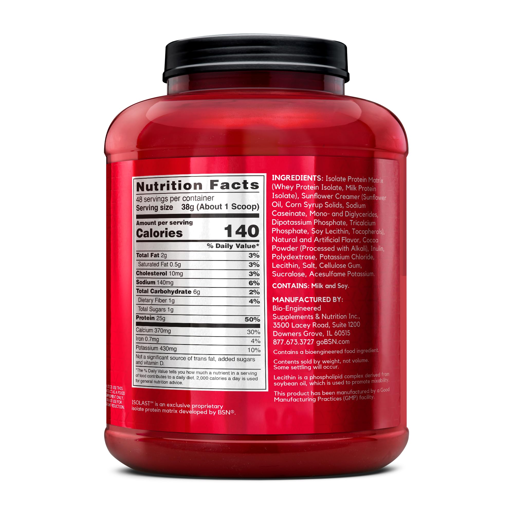 BSN SYNTHA-6 ISOLATE – idéal après l’entraînement pour soutenir la récupération