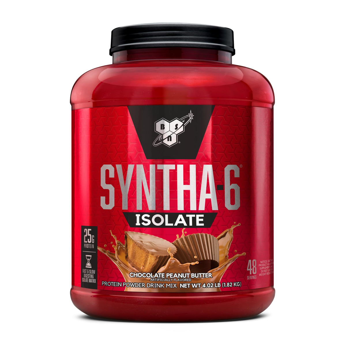 BSN SYNTHA-6 ISOLATE – poudre chocolat-beurre cacahuète, goût délicieux et récupération agréable