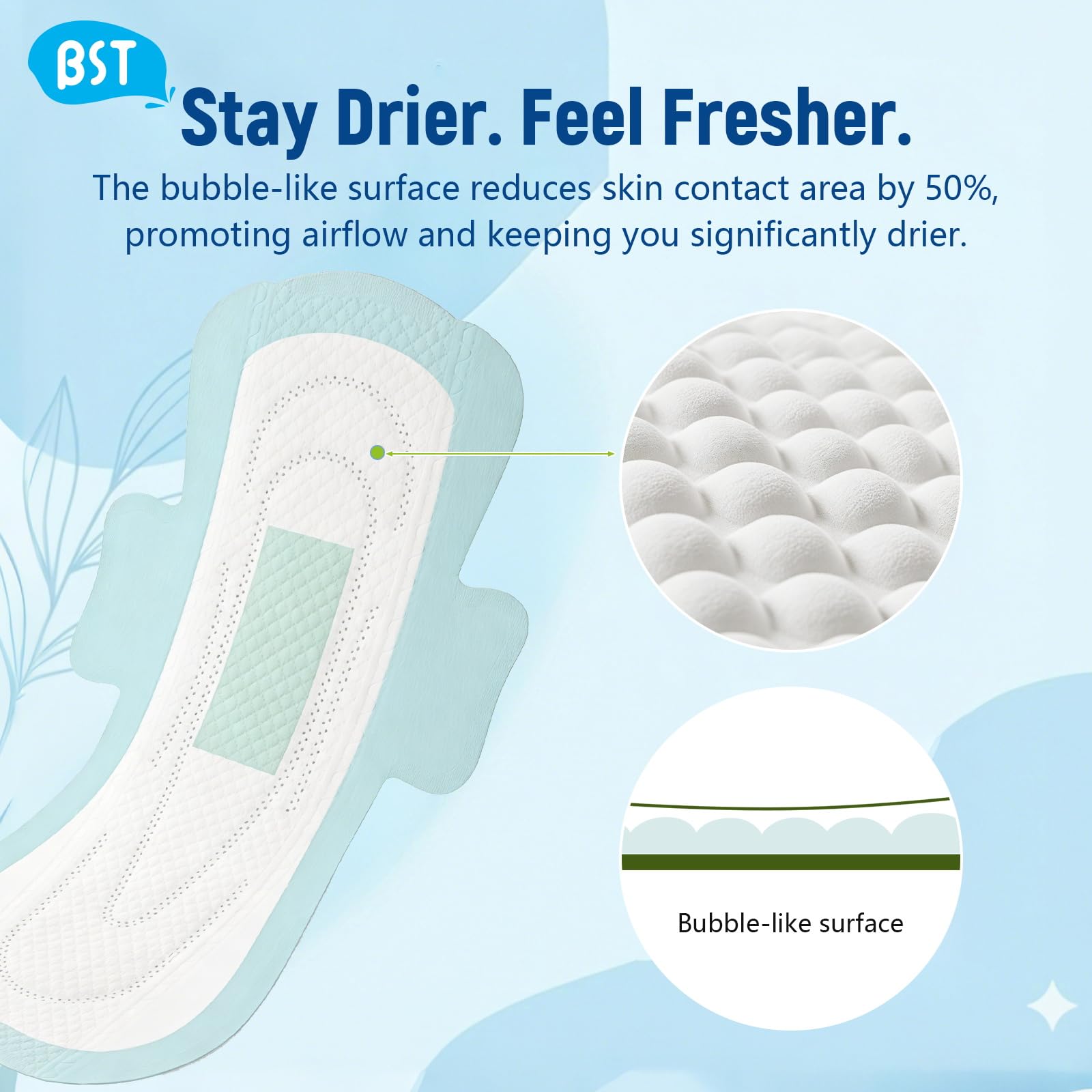 BST Protection design courbé et ailes flexibles pour ajustement et protection