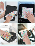 BszykzDXI tulipes design chiffon pour écrans et téléphone sans rayures