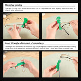 Accessoire réparation lunettes BTOBTYD, outil polyvalent pour petites réparations.