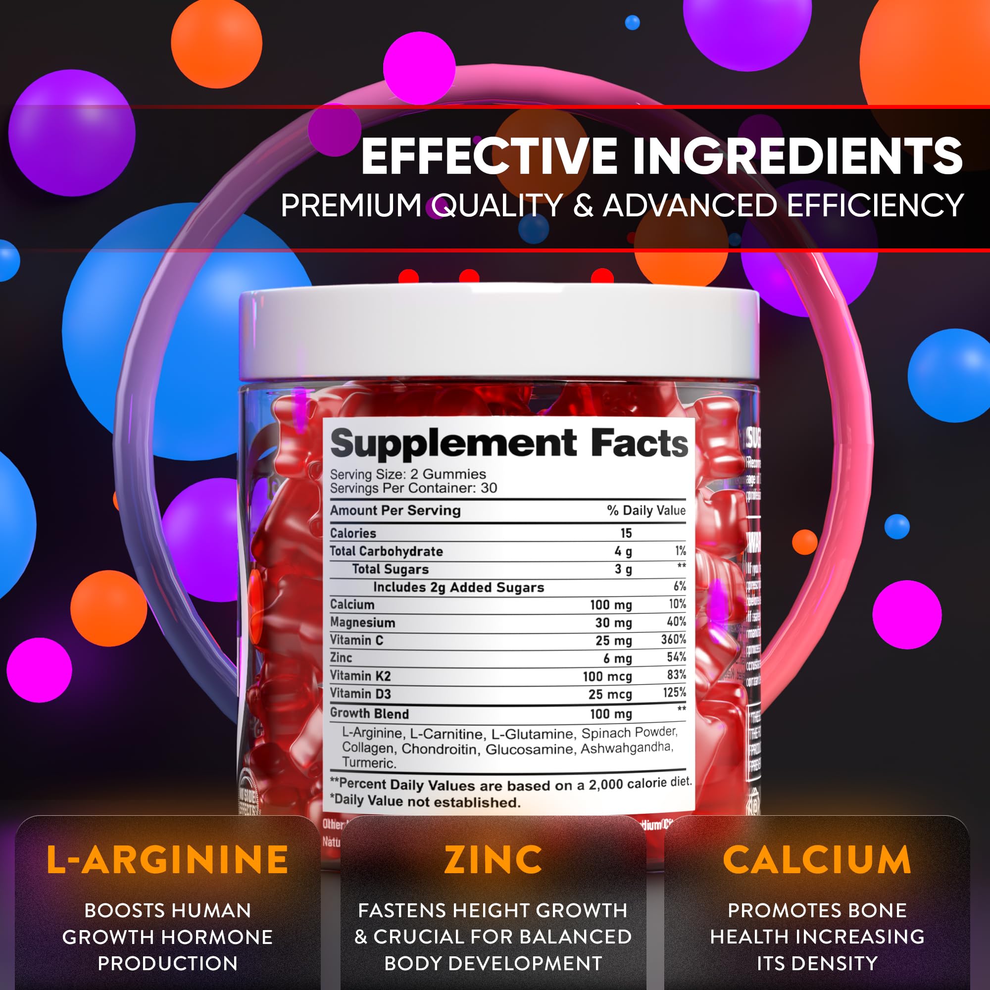 Bioteque Lab gummies dose quotidienne facile pour une routine sans effort.