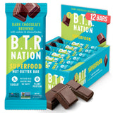 B.T.R Nation barre protéinée céto brownie recharge prête à être consommée.