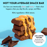 Barre B.T.R Nation brownie recharge sans sucre ajouté et édulcorants.