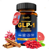 Bualle GlucoVantage DHB en bouteille, soutien potentiel à la satiété et au métabolisme.