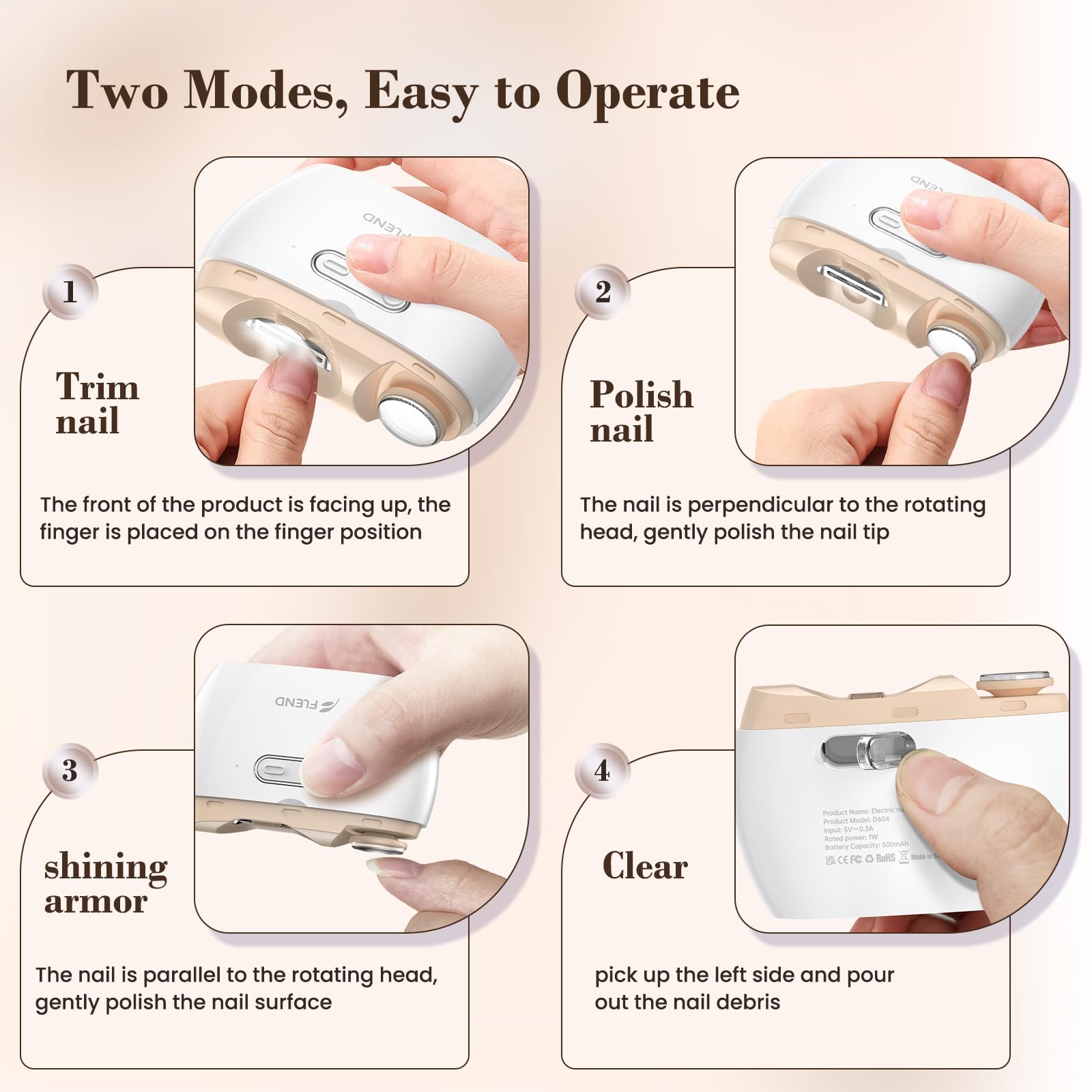 Bubbacare Cadeau manucure, option pratique pour tous les âges.