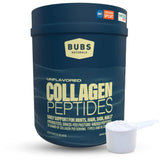 BUBS Naturals Collagen Peptides – bouteille visible, soutien potentiel peau et articulations