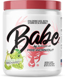 Babe Pré-entraînement Bucked Up – Pomme pétillante: énergie durable pour entraînement efficace.