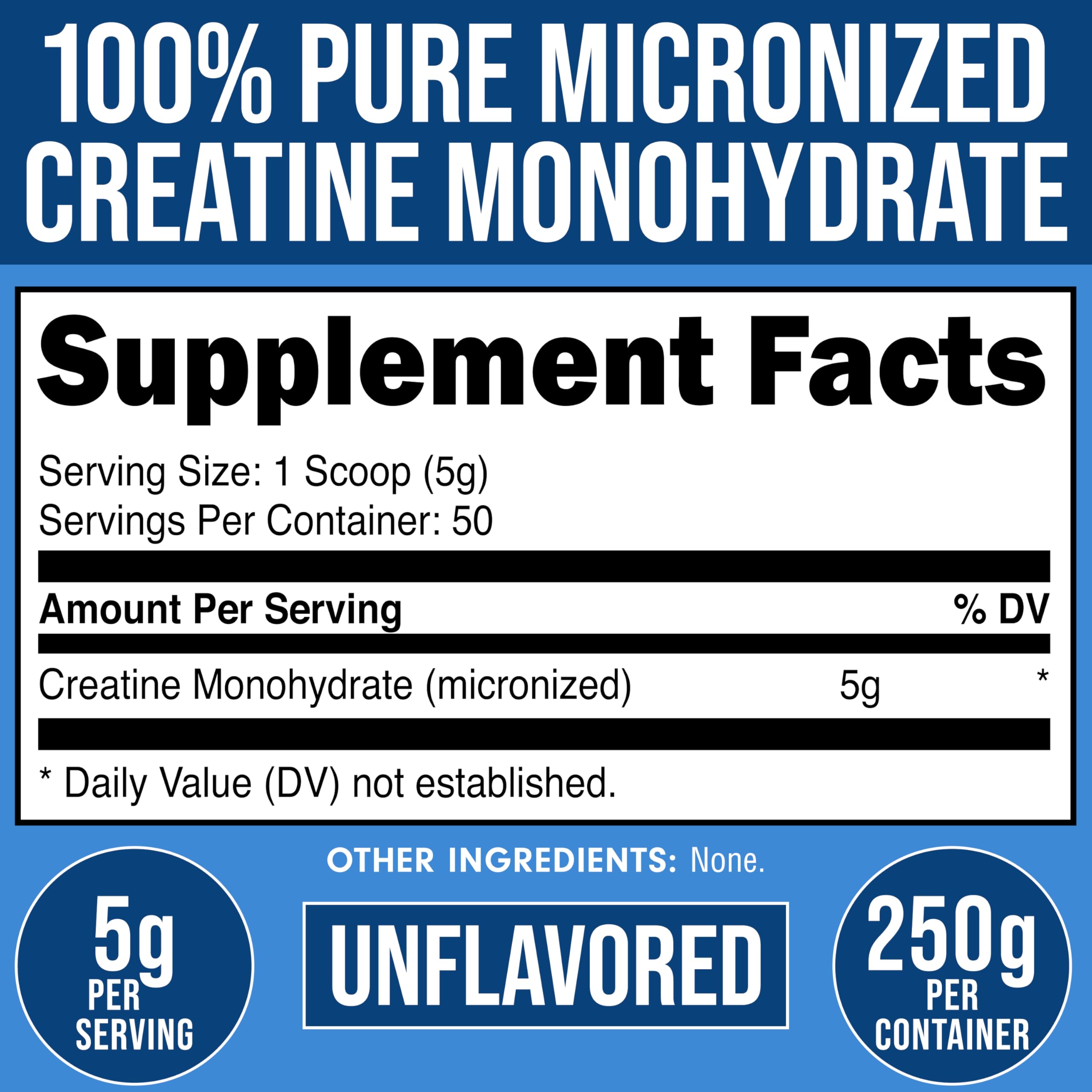 Doseur Bucked Up Creatine, mesure précise pour une consommation pratique.