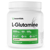Bucked Up L-Glutamine 500g – poudre non aromatisée prête à mélanger après l’entraînement.
