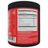 Bucked Up Pre Workout: mélange d'ingrédients révélant la formulation performante.