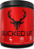 Bucked Up Pre Workout – poudre Strawberry Kiwi, goût exceptionnel pour l'entraînement.