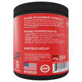 Formule Bucked Up Pre Workout non propriétaire, polyvalente pour l’entraînement.