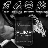 Bucked Up Pump-ocalypse - etiquette-bouteille design pratique et étanche.