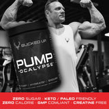 Bucked Up Pump-ocalypse - scoop-mesure pour des dosages faciles.