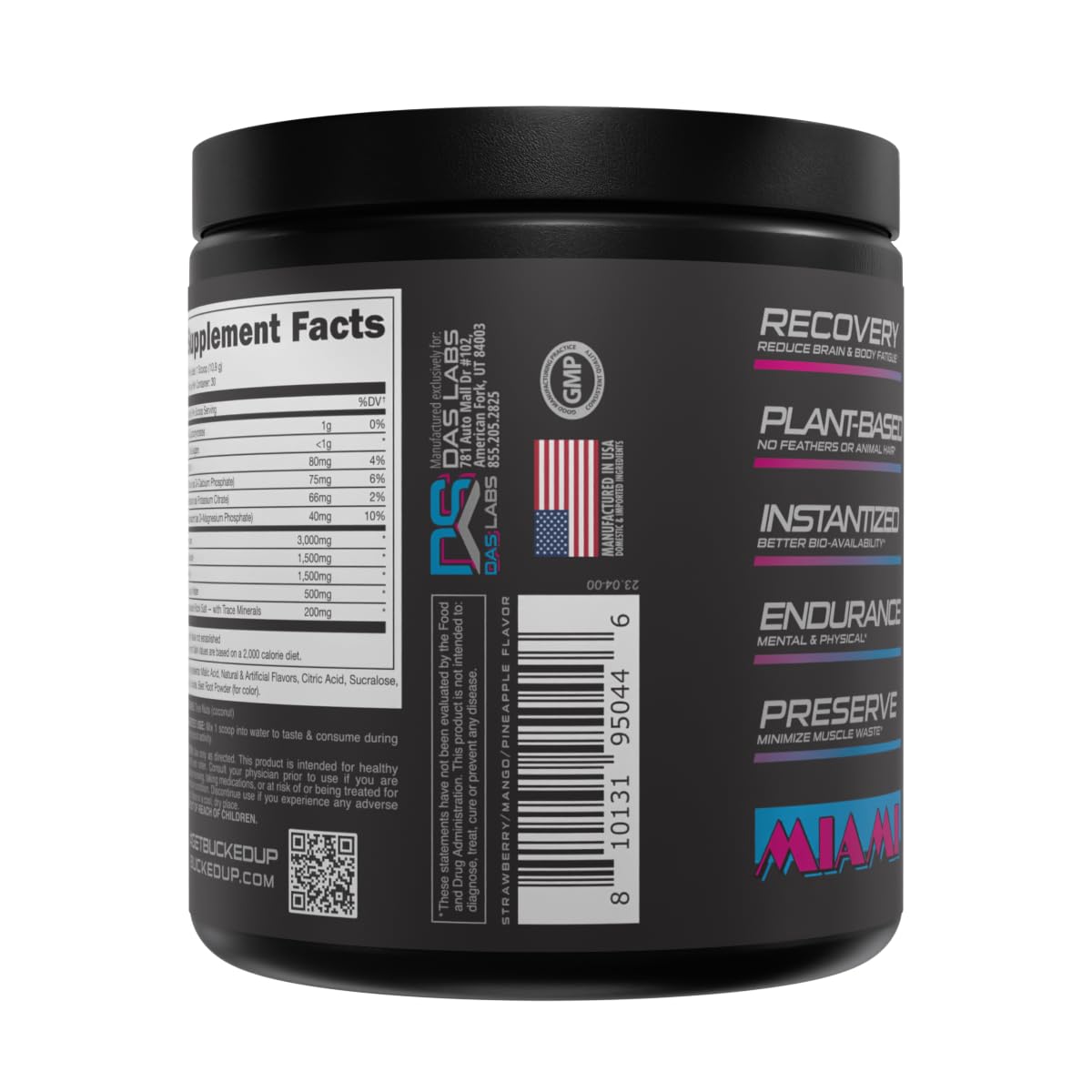 Utilisation pré et post-entraînement avec Bucked Up BCAA.