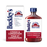 Buckley’s Original sirop toux et congestion, bouteille 100 ml pour calmer les symptômes.
