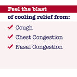 Buckley’s sirop congestion thoracique — dose indiquée pour mesurer facilement.