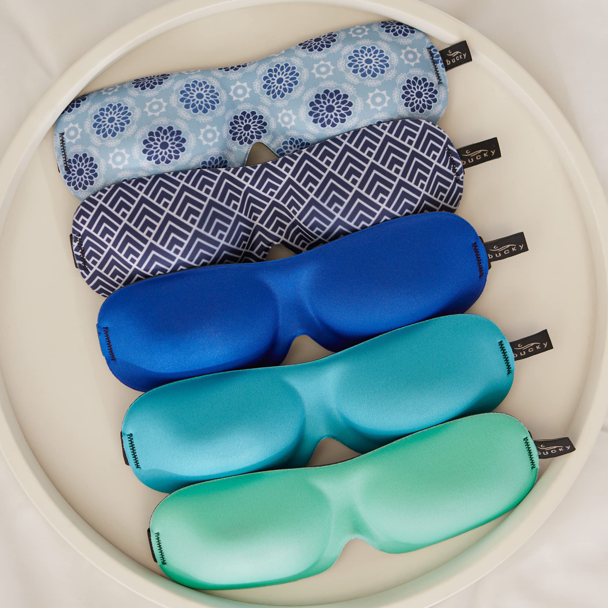 Masque yeux Bucky 40 Blinks anti-lumière pour un repos rapide.