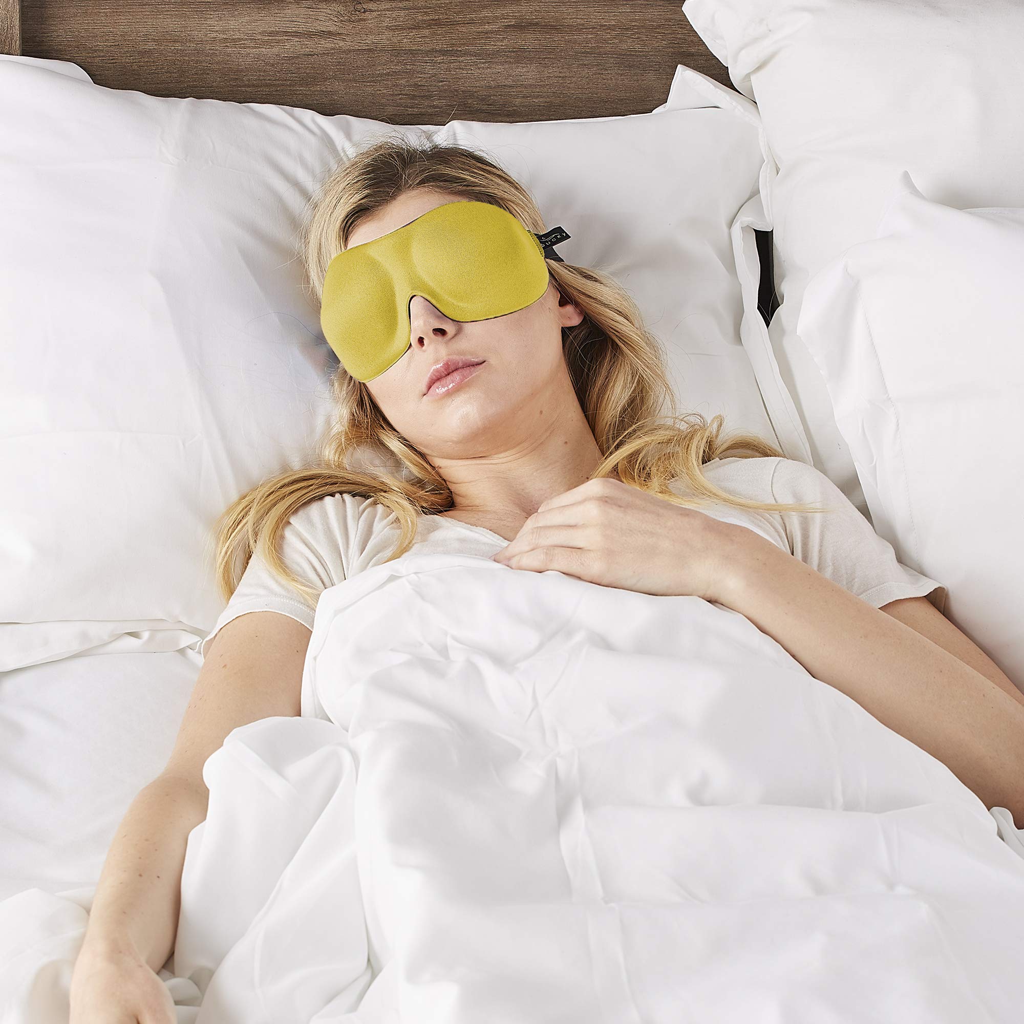 Masque Bucky 40 Blinks bloque la lumière efficacement.