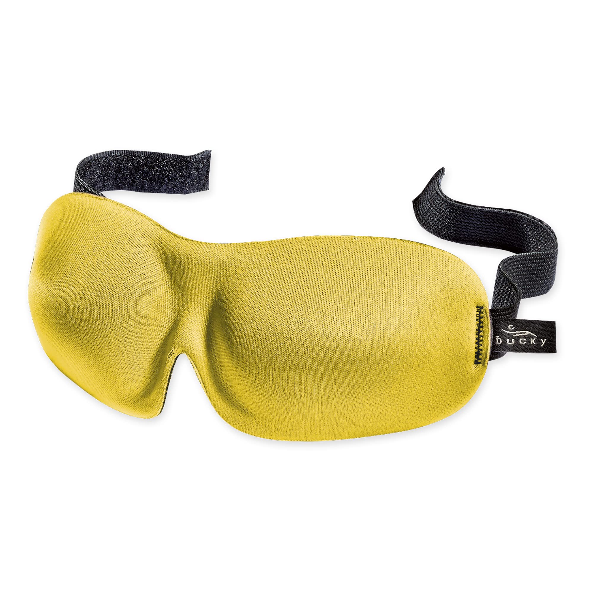 Masque Bucky 40 Blinks doré en gros-plan, confort sans pression.