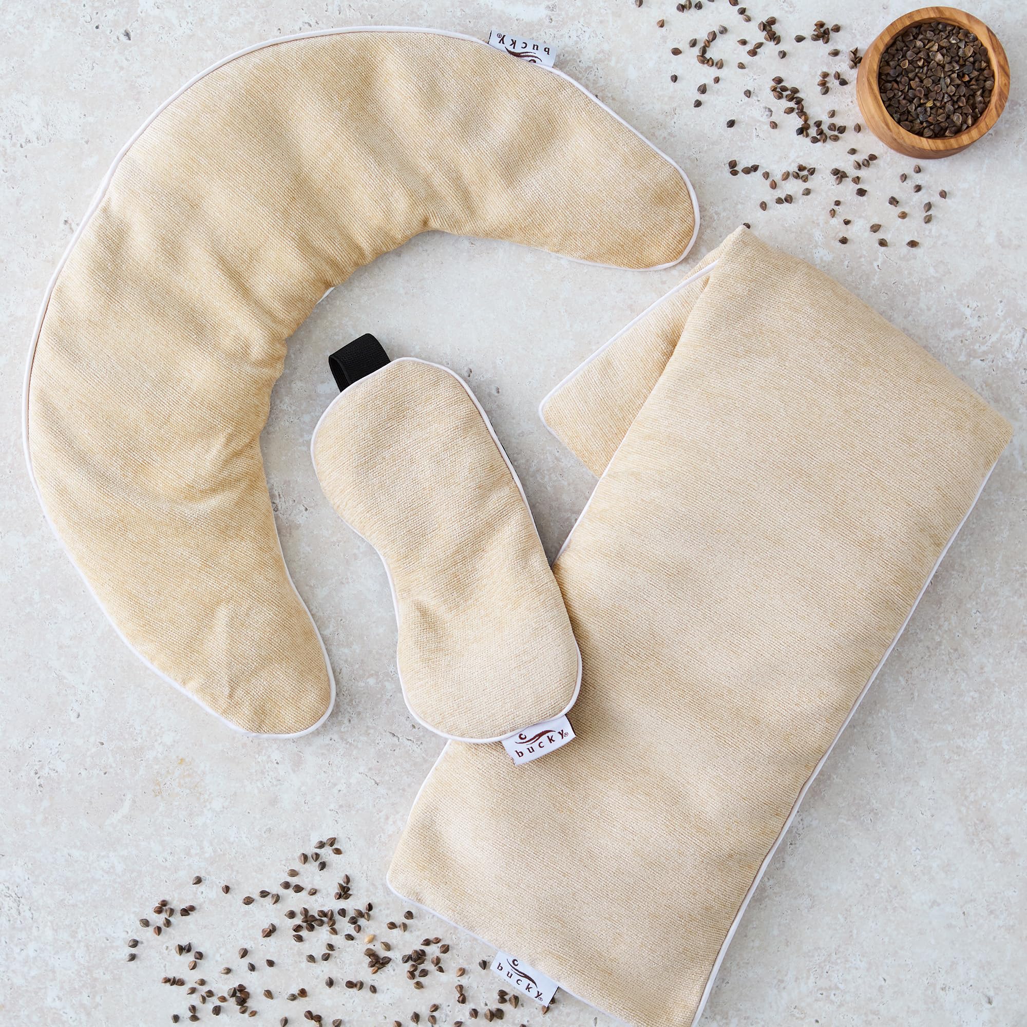 Explorez la gamme Bucky : voyage et soins personnels.