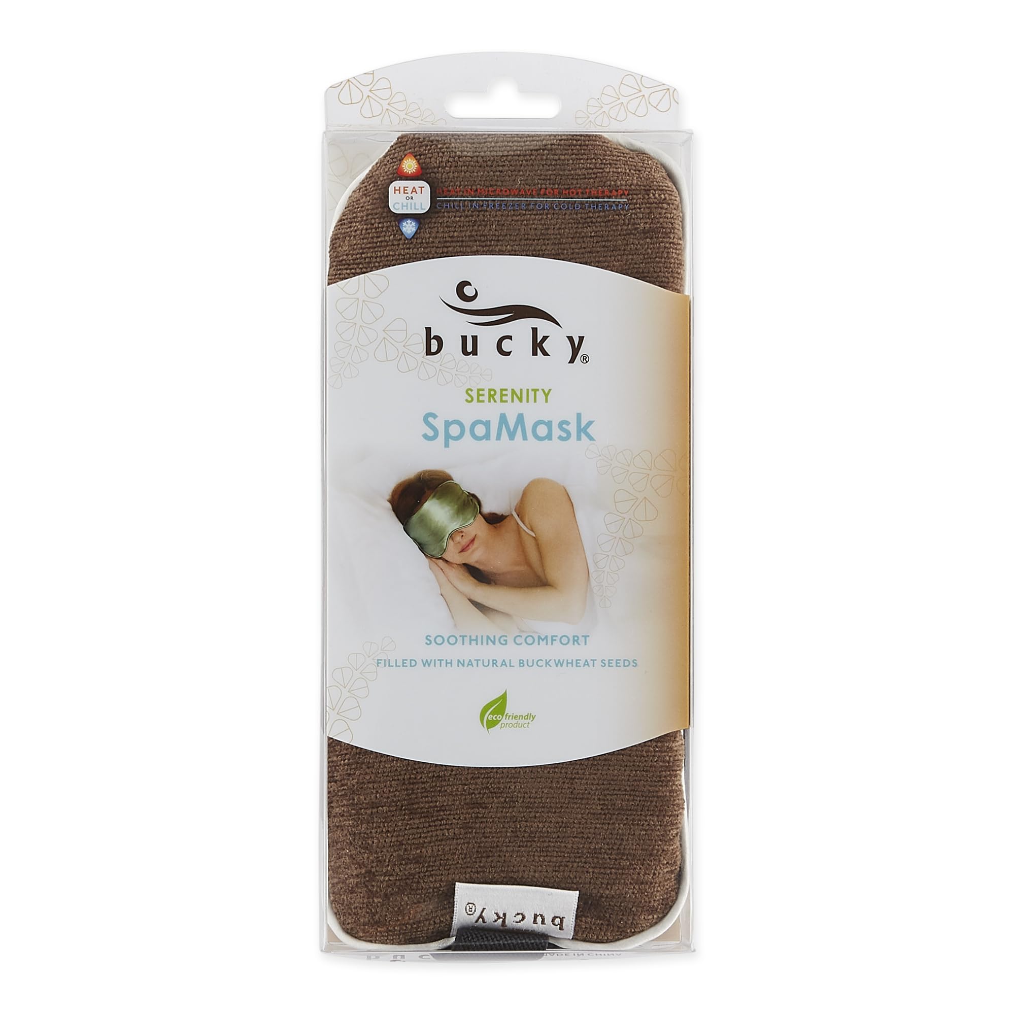 Texture chenille du masque Bucky ajoute douceur au toucher