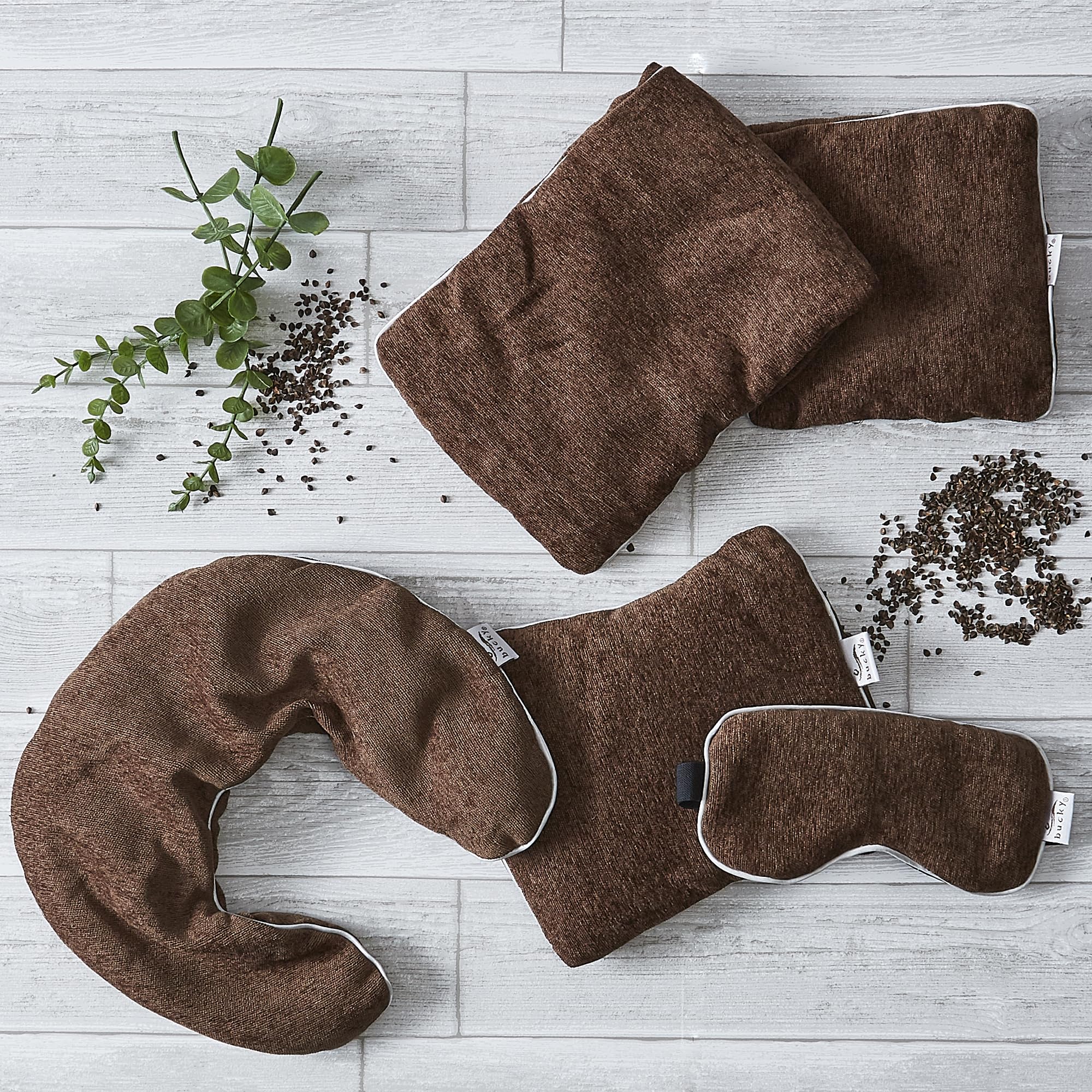Thérapie chaude et froide avec le masque Bucky pour relaxation