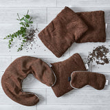 Thérapie chaude et froide avec le masque Bucky pour relaxation