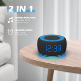 Buffbee affiche lumineuse réglable pour lire l’heure sans déranger le sommeil.
