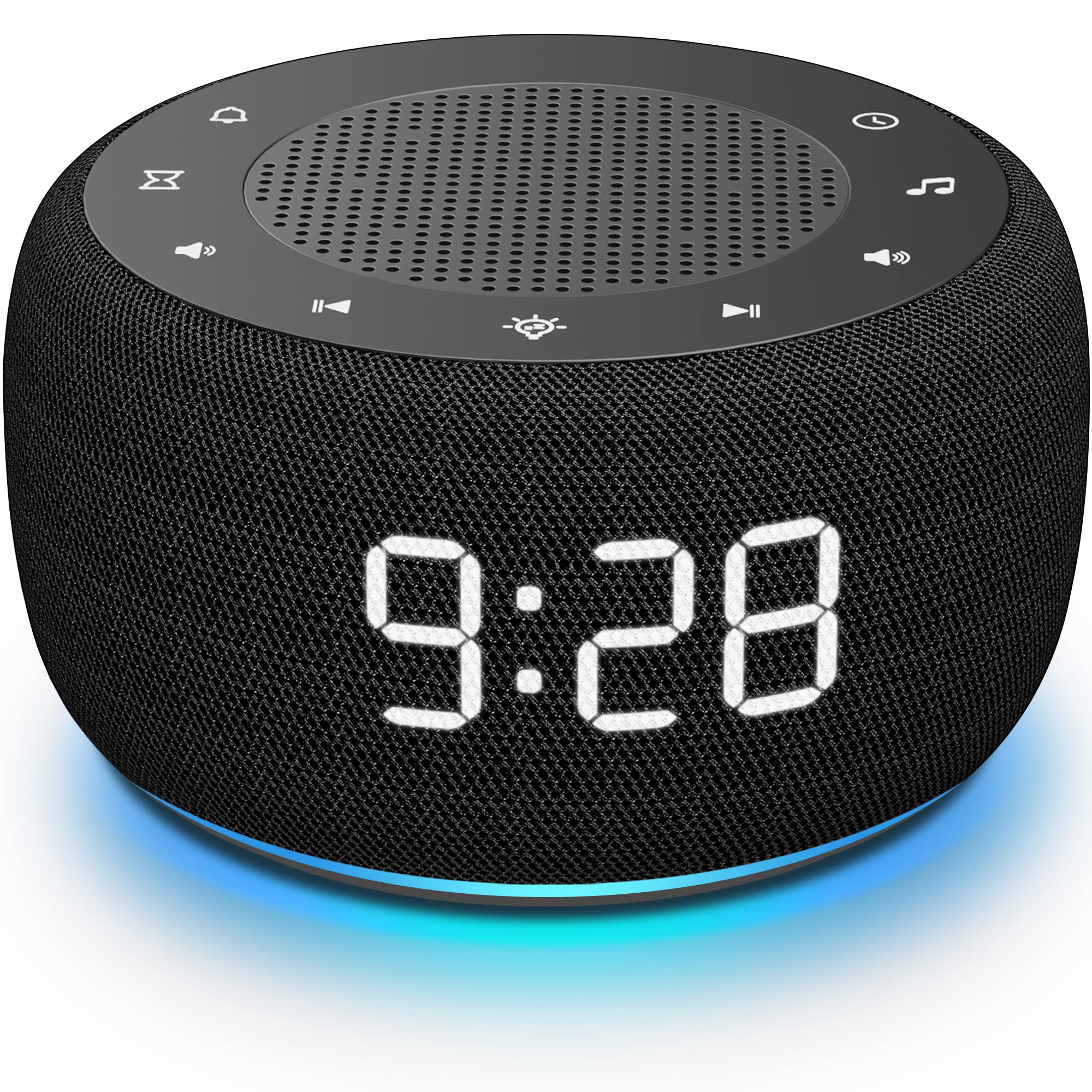 BUFFBEE Buffbee-machine-bruit-reveil-face-reglable pour un sommeil plus calme.