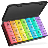 BUG HULL organisateur pilules 3 fois par jour pour simplifier la routine