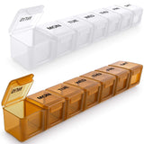 BUG HULL Organisateur pilules semaine 7 jours, pratique et facile à suivre.