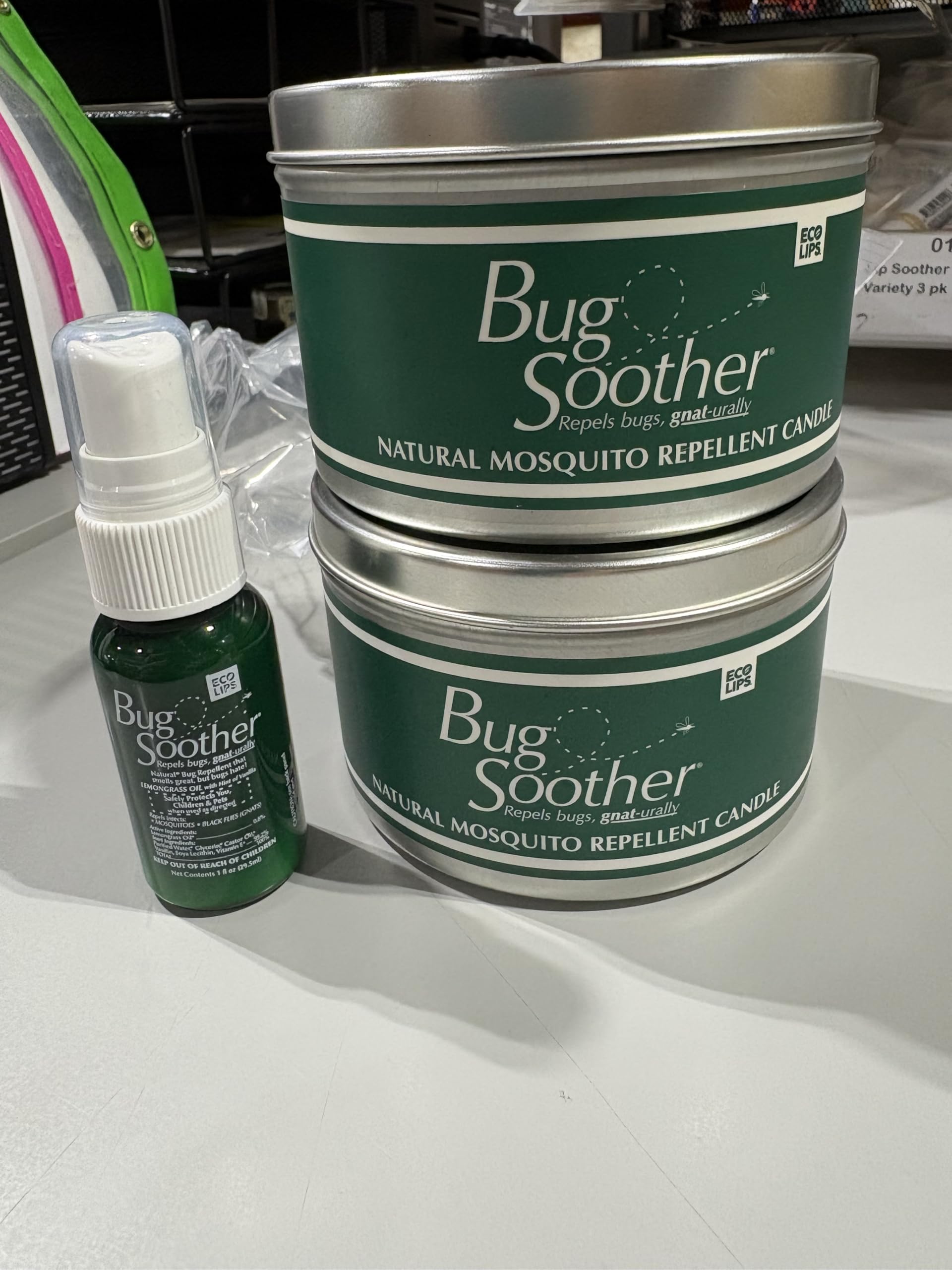 Bougie Bug Soother famille extérieure senteurs naturelles