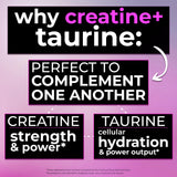 Bugfe Créatine Taurine - pack 60 portions, pratique à emporter