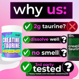 Bugfe Créatine Taurine - shaker, mélange facile