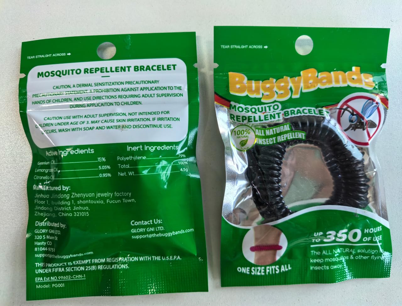BuggyBands propose plusieurs coloris pour allier style et protection