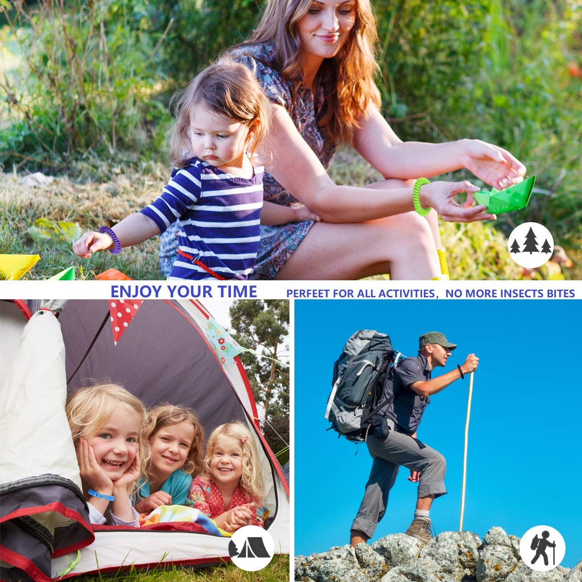 BuggyBands coloris vifs, design attrayant et personnalisation possible.