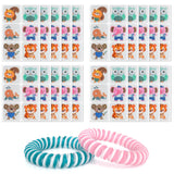 Patch moustiques BuggyBands 120 pièces, protection efficace jusqu'à 24 heures en extérieur