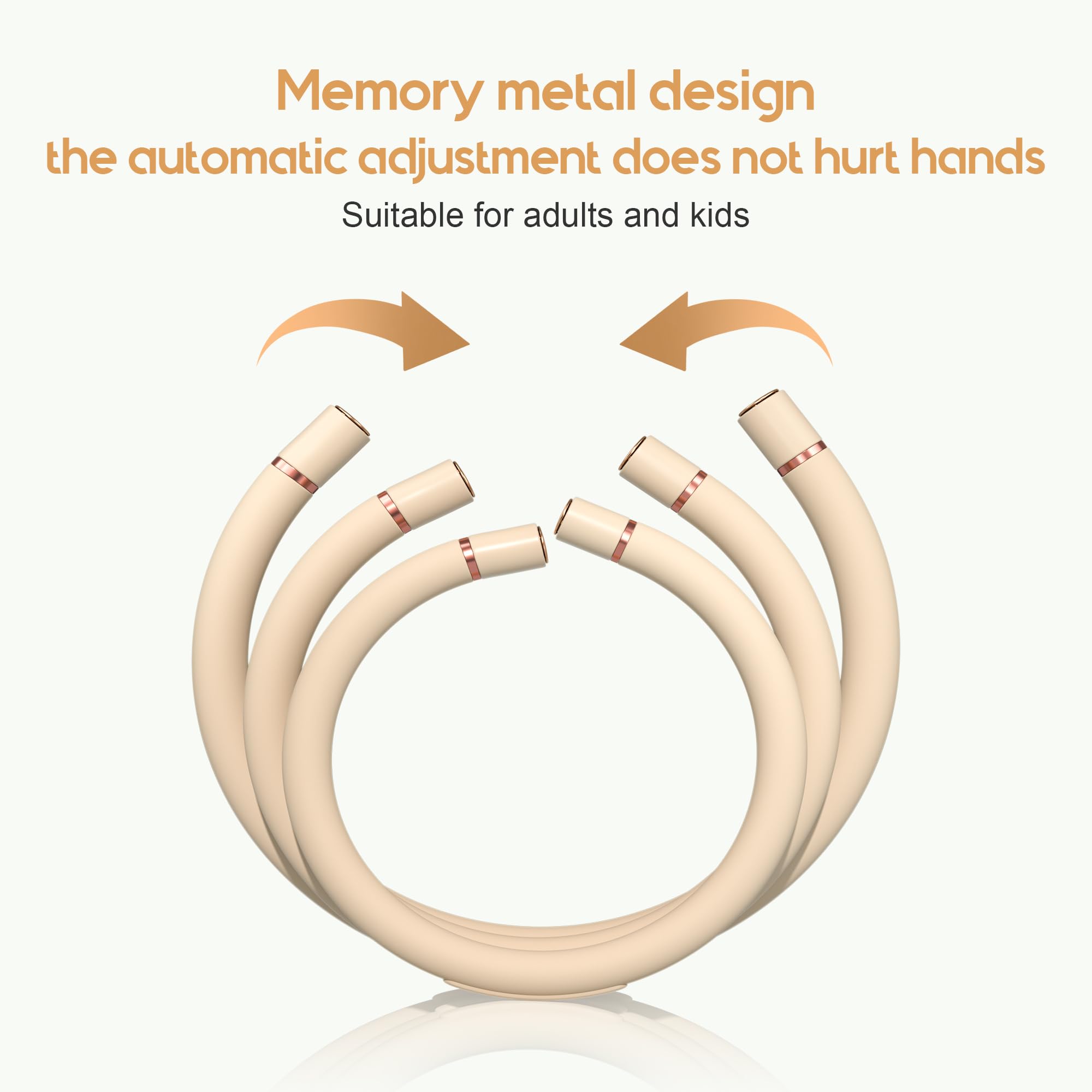 BuggyBands poignet ajustable pour adultes et enfants, sans serrage.