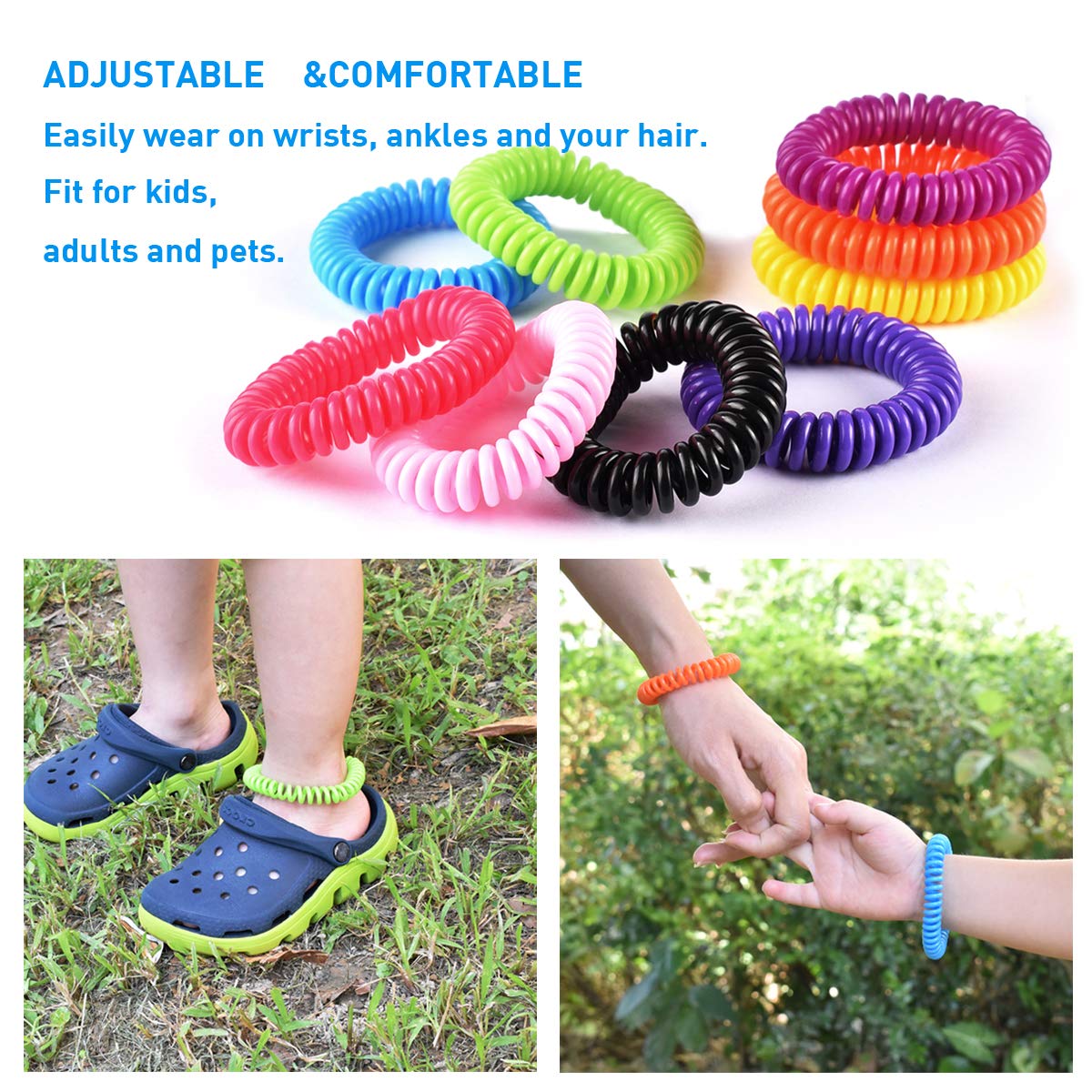 BuggyBands sac refermable permettant de ranger et réutiliser les bracelets.