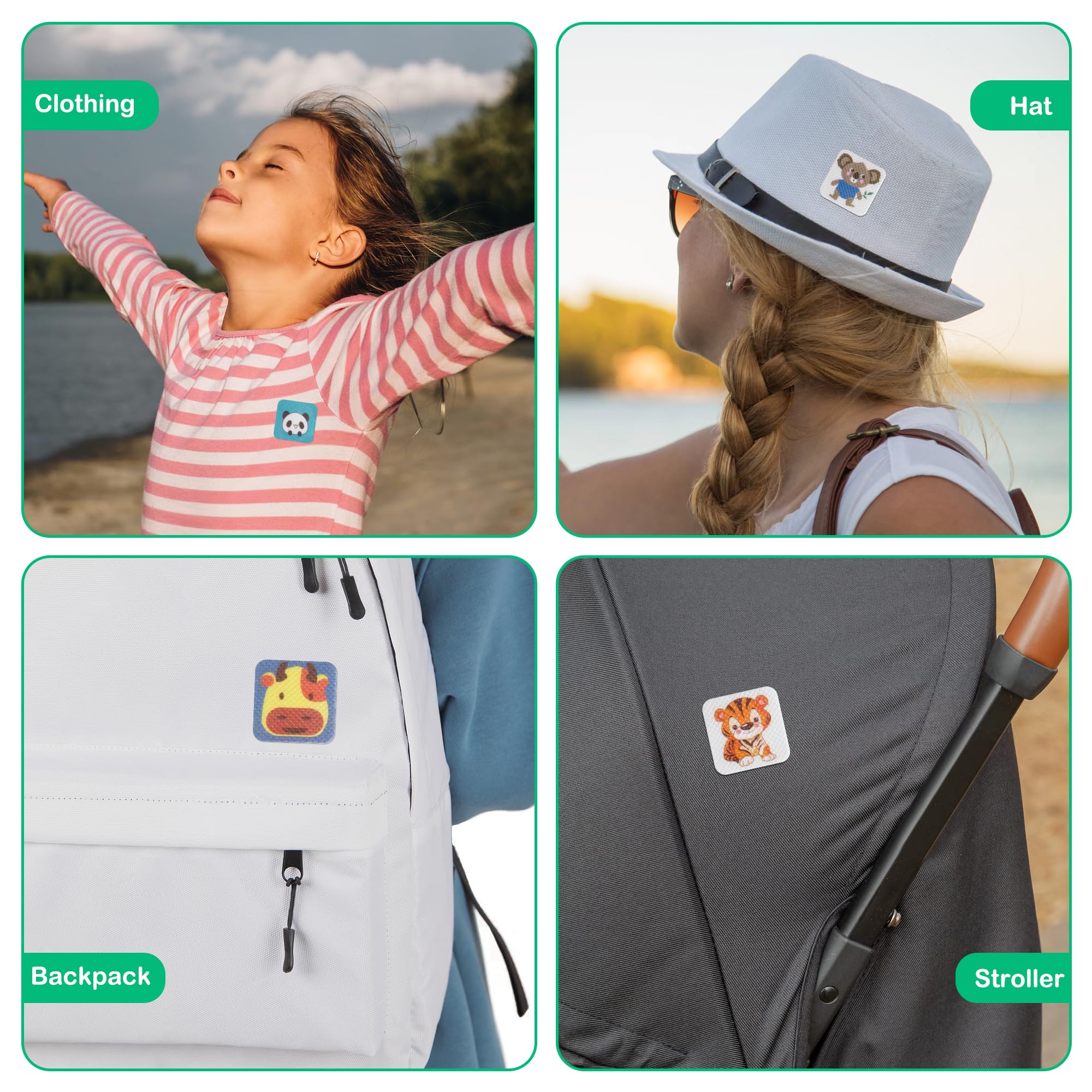 Ingrédients vegetaux BuggyBands: sans DEET et efficaces contre moustiques.