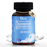 BUIE Magnésium Triple 300 mg – bouteille vue de face, soutien récupération post-entraînement.
