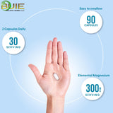 BUIE Magnésium Triple – capsules vegan sur étagère, énergie et métabolisme soutenus.