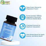 BUIE Magnésium Triple – capsules, absorption améliorée grâce à des formes chelatees.