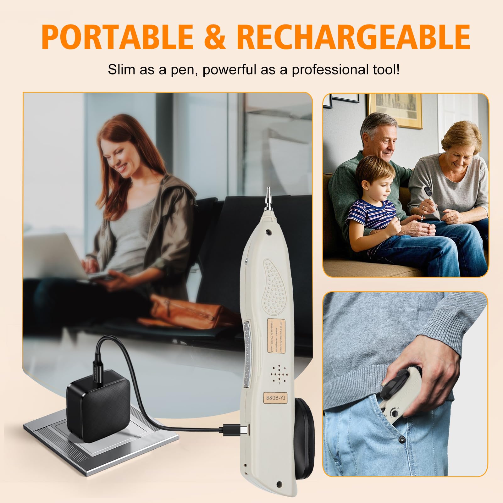 Batterie rechargeable du LY-508B offrant une utilisation sans fil pratique.